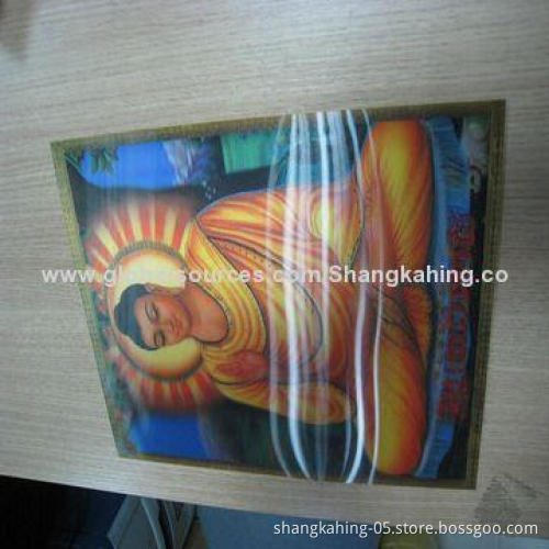 Custom Made 3D Lenticular Hologram Sticker in 2 or 3 Images with Some Motion